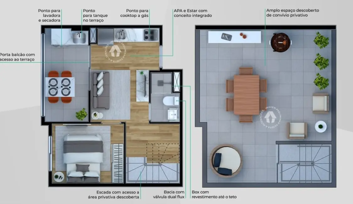 Apartamento com 1 quarto à venda, 63m2 em Jardim Sabará, São Paulo - SP - imagem 9 Foto 9 de Apartamento com 1 quarto à venda, 63m2 em Jardim Sabará, São Paulo - SP