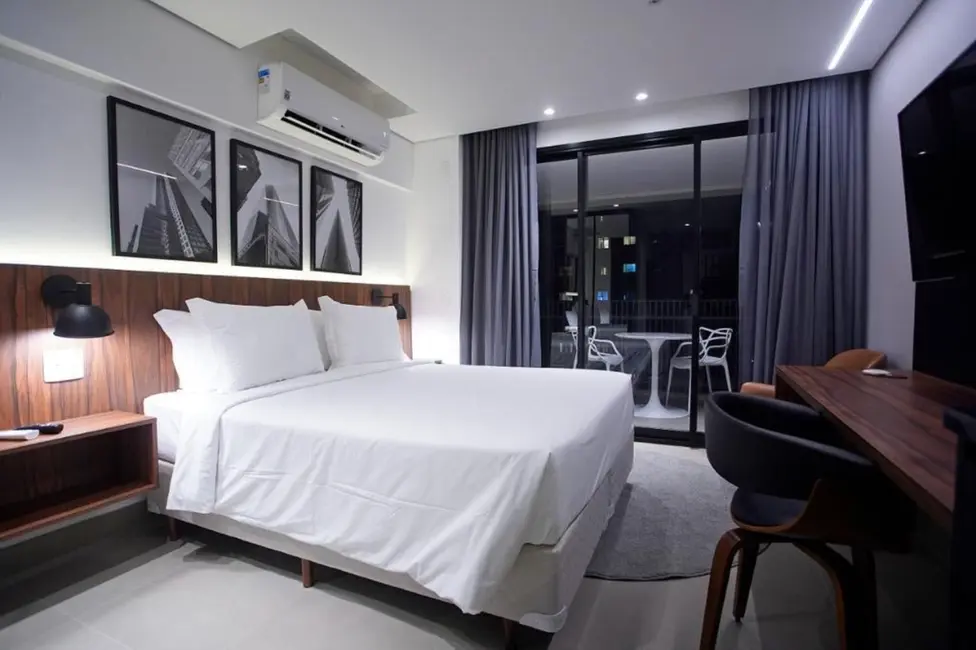 Loft / Flat com 1 quarto à venda, 29m2 em Vila Nova Conceição, São Paulo - SP - imagem 4 Foto 4 de Loft / Flat com 1 quarto à venda, 29m2 em Vila Nova Conceição, São Paulo - SP