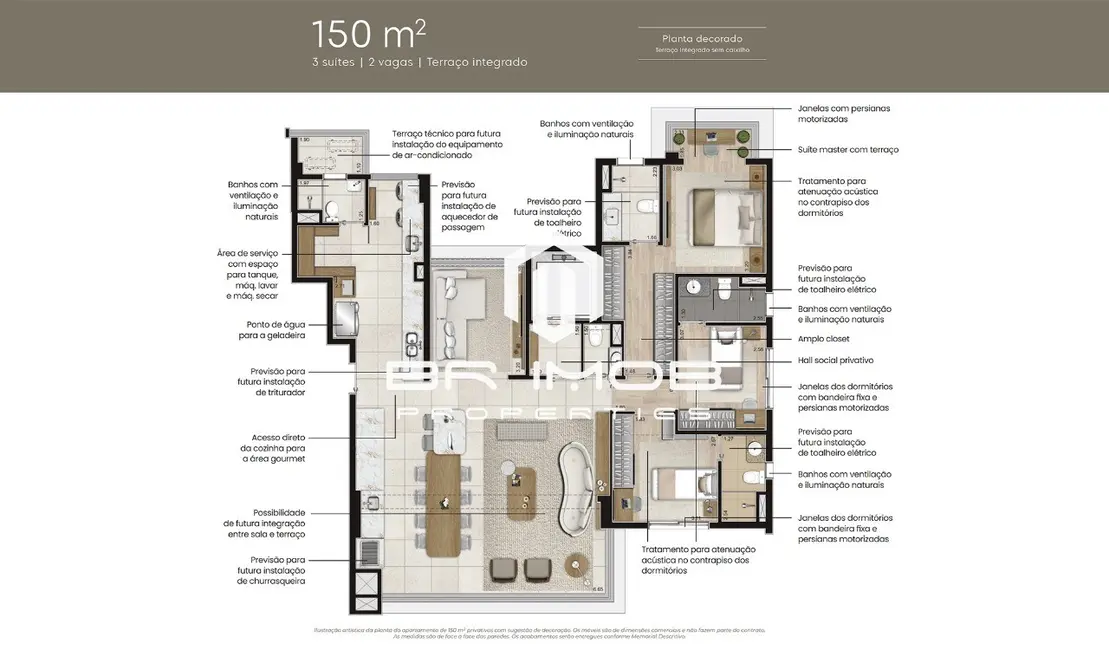 Apartamento com 3 quartos à venda, 150m2 em Moema, São Paulo - SP - imagem 4 Foto 4 de Apartamento com 3 quartos à venda, 150m2 em Moema, São Paulo - SP