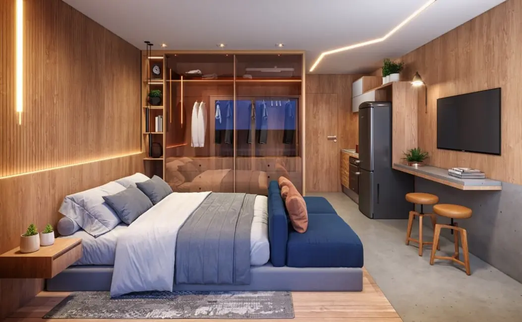 Foto 8 de Apartamento com 1 quarto à venda, 33m2 em Liberdade, São Paulo - SP