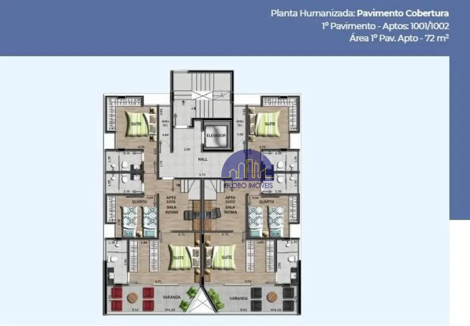 Cobertura com 3 quartos à venda, 151m2 em São Mateus, Juiz De Fora - MG - imagem 5 Foto 5 de Cobertura com 3 quartos à venda, 151m2 em São Mateus, Juiz De Fora - MG