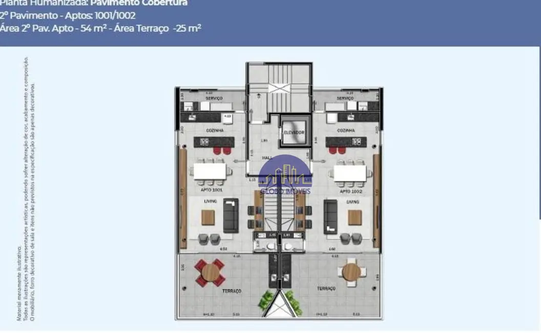Cobertura com 3 quartos à venda, 151m2 em São Mateus, Juiz De Fora - MG - imagem 9 Foto 9 de Cobertura com 3 quartos à venda, 151m2 em São Mateus, Juiz De Fora - MG