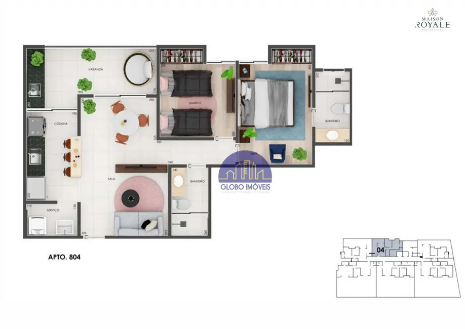 Apartamento com 2 quartos à venda, 75m2 em Juiz De Fora - MG - imagem 7 Foto 7 de Apartamento com 2 quartos à venda, 75m2 em Juiz De Fora - MG