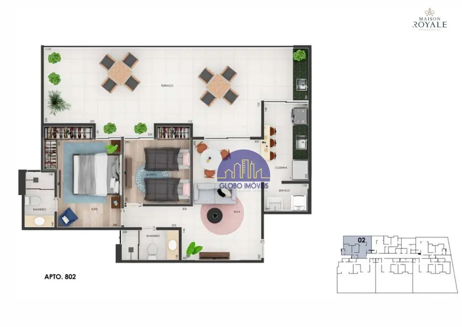 Apartamento com 2 quartos à venda, 75m2 em Juiz De Fora - MG - imagem 5 Foto 5 de Apartamento com 2 quartos à venda, 75m2 em Juiz De Fora - MG