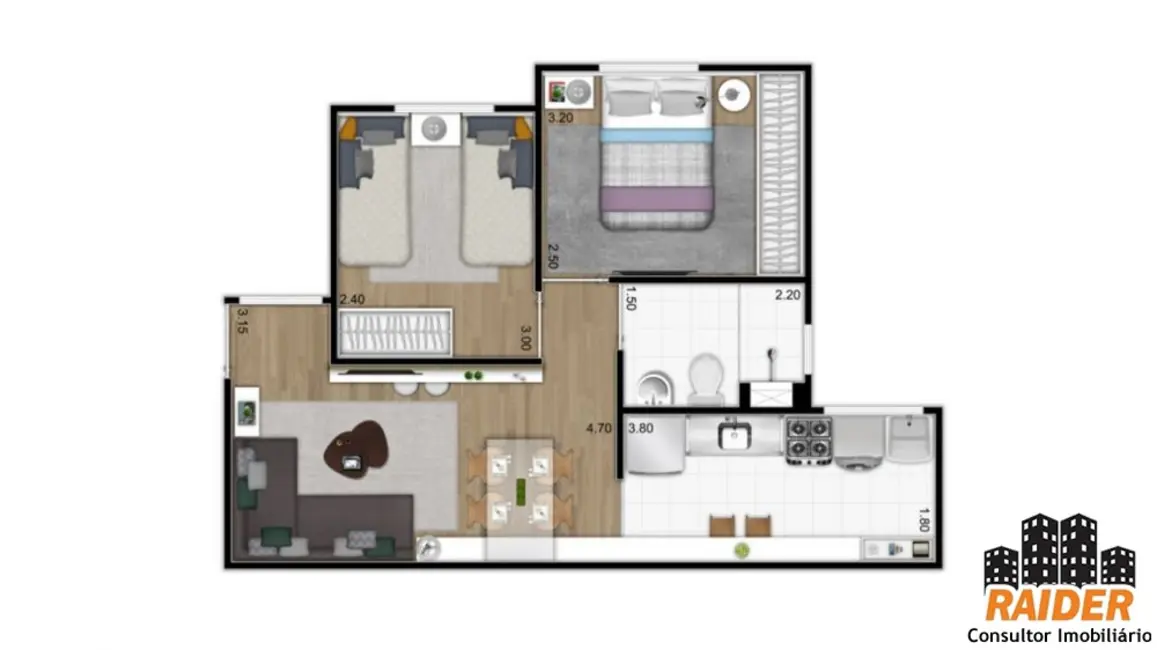 Foto 8 de Apartamento com 2 quartos à venda, 42m2 em Jardim Angélica, Guarulhos - SP