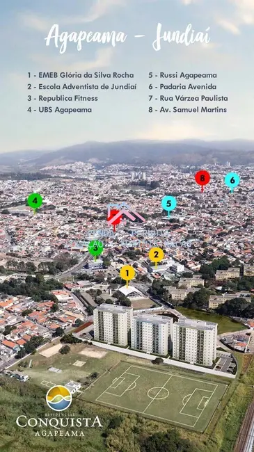 Foto 7 de Apartamento com 3 quartos à venda, 71m2 em Vila Santa Maria, Jundiai - SP