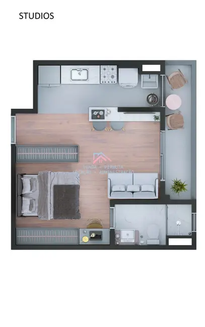 Foto 7 de Apartamento com 2 quartos à venda, 49m2 em Medeiros, Jundiai - SP