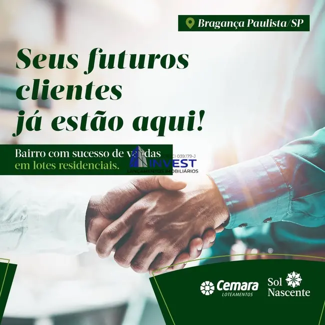 Foto 3 de Terreno / Lote à venda, 240m2 em Braganca Paulista - SP