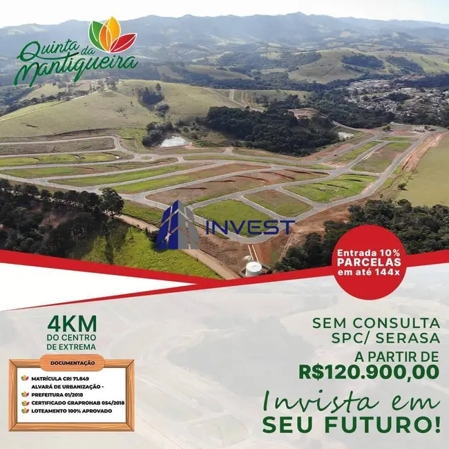 Foto 6 de Terreno / Lote à venda, 250m2 em Vargem - SP
