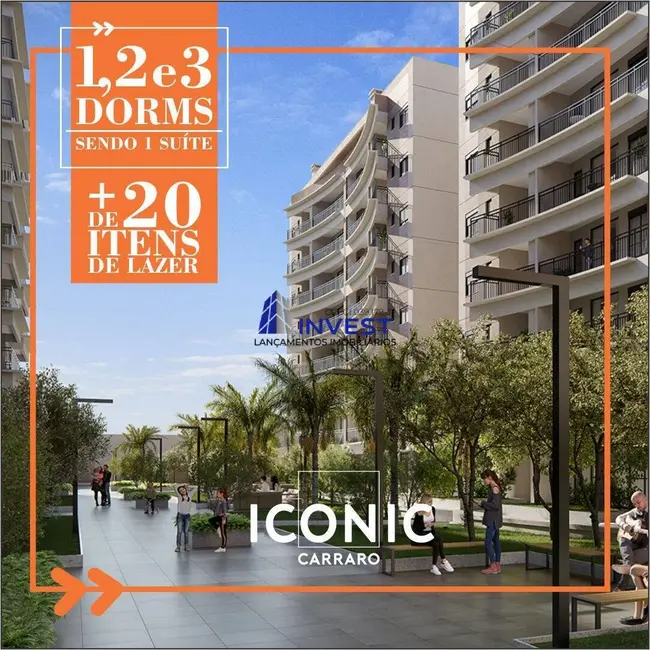 Foto 2 de Apartamento com 2 quartos à venda, 67m2 em Condomínio Residencial e Comercial Fazenda Santa Petronilla, Braganca Paulista - SP