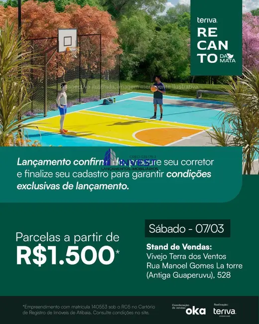 Foto 1 de Lote de Condomínio à venda, 176m2 em Atibaia - SP