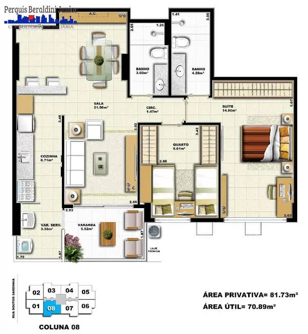 Foto 7 de Apartamento com 2 quartos à venda, 79m2 em Santa Rosa, Niteroi - RJ