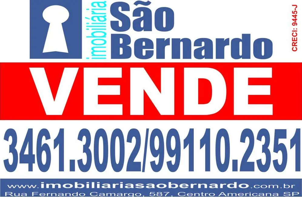Foto 2 de Terreno / Lote à venda, 2406m2 em Jardim Bela Vista, Americana - SP