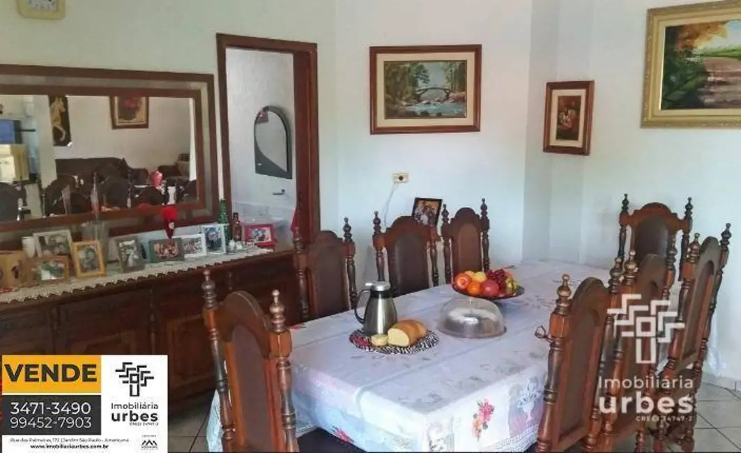 Foto 3 de Chácara com 3 quartos à venda, 1472m2 em Portal dos Nobres, Americana - SP