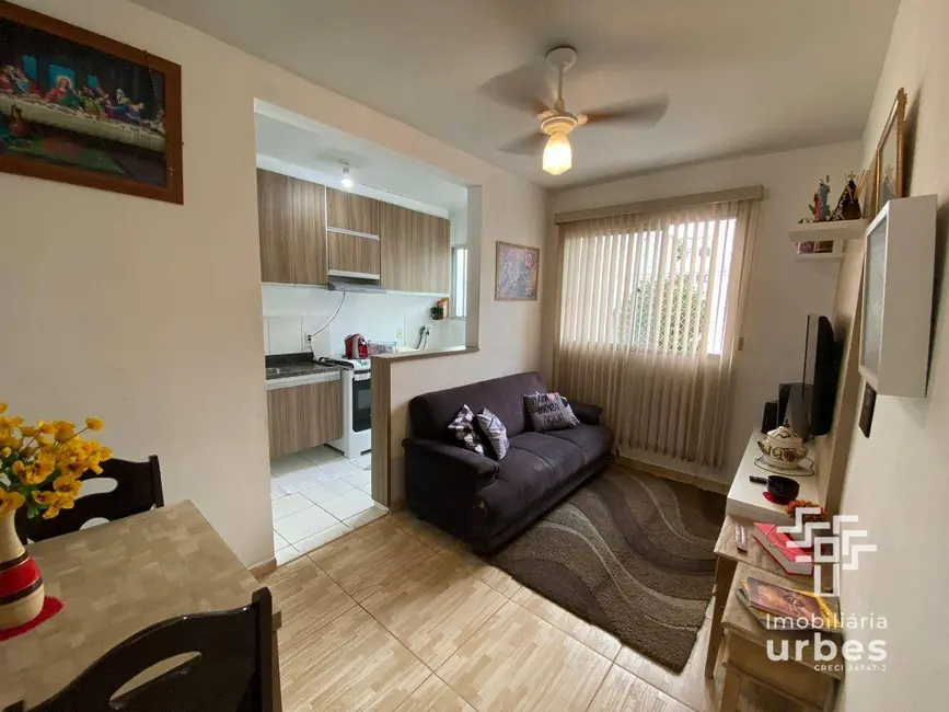 Foto 1 de Apartamento com 2 quartos à venda, 50m2 em Chácara Letônia, Americana - SP