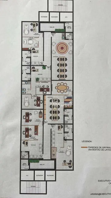 Sala Comercial para alugar, 300m2 em Santo Antônio, Americana - SP - imagem 8 Foto 8 de Sala Comercial para alugar, 300m2 em Santo Antônio, Americana - SP