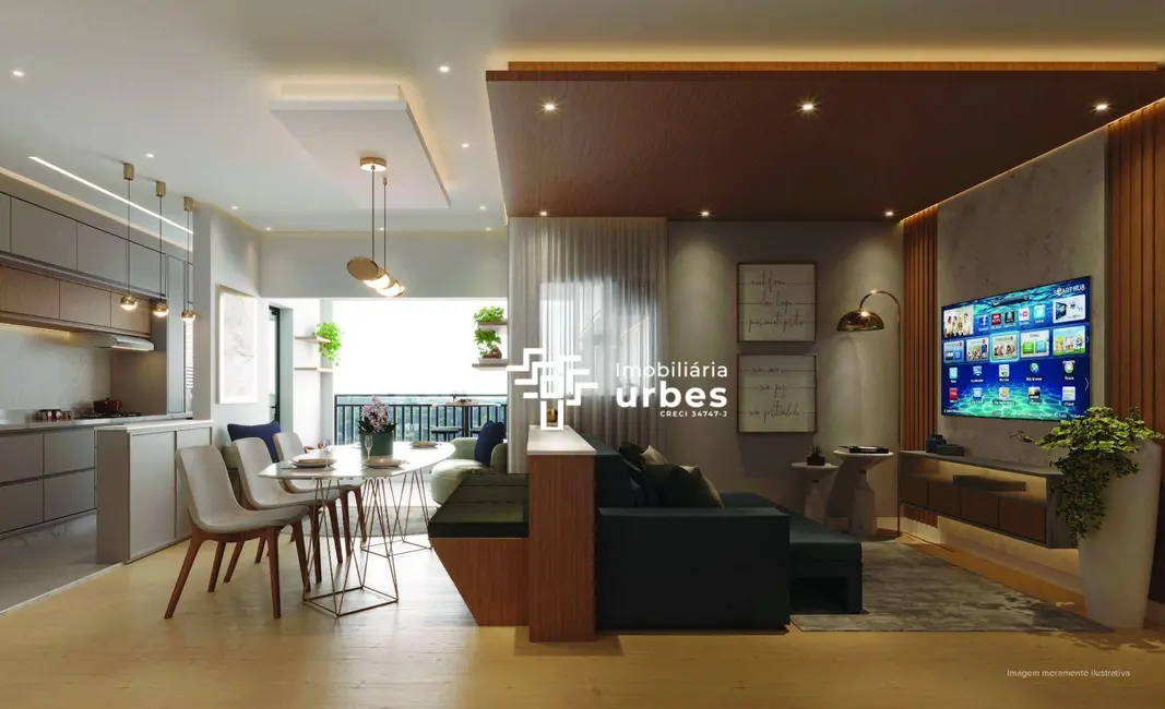 Foto 1 de Apartamento com 3 quartos à venda, 70m2 em Americana - SP