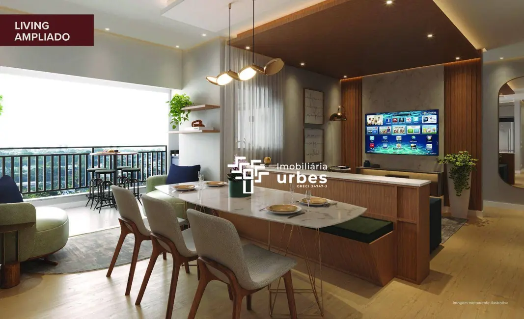 Foto 8 de Apartamento com 3 quartos à venda, 70m2 em Americana - SP