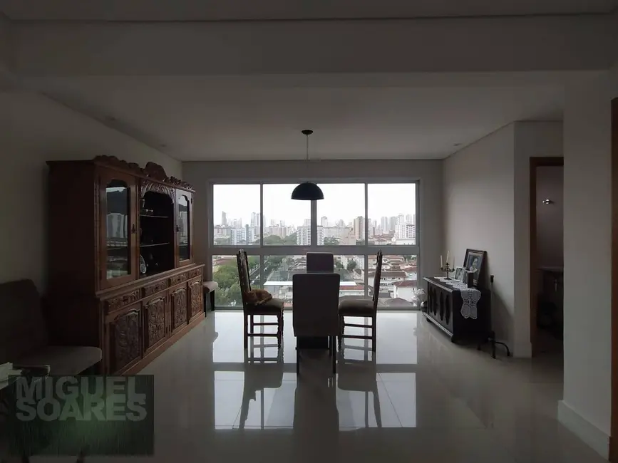 Foto 2 de Apartamento com 3 quartos à venda e para alugar, 130m2 em Marapé, Santos - SP