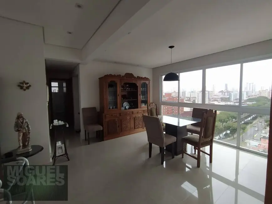 Foto 1 de Apartamento com 3 quartos à venda e para alugar, 130m2 em Marapé, Santos - SP