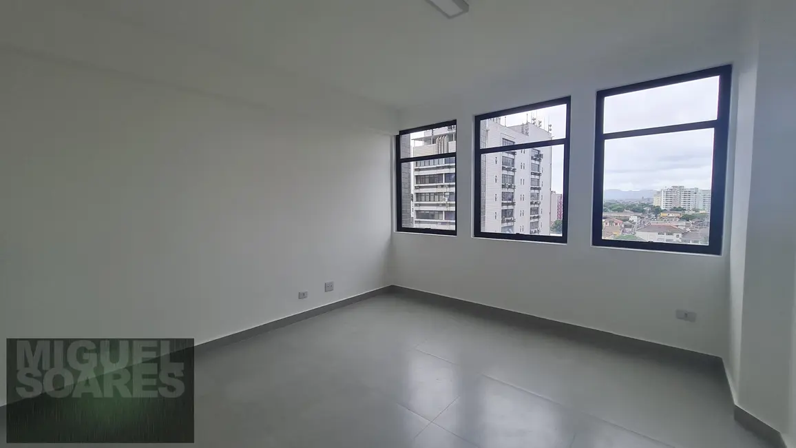 Sala Comercial à venda e para alugar, 47m2 em Vila Mathias, Santos - SP - imagem 3 Foto 3 de Sala Comercial à venda e para alugar, 47m2 em Vila Mathias, Santos - SP