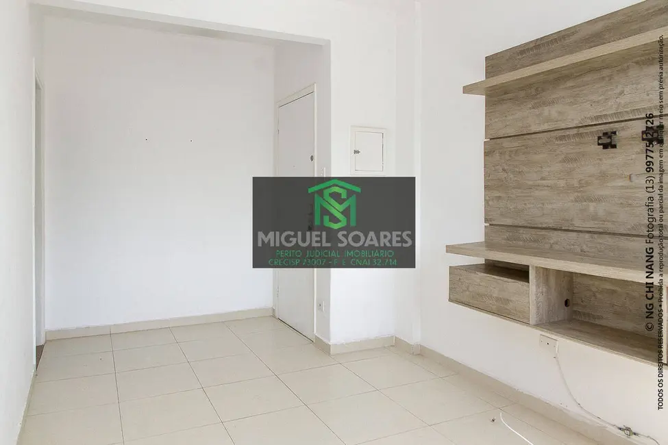 Foto 3 de Apartamento com 1 quarto à venda, 40m2 em Gonzaga, Santos - SP