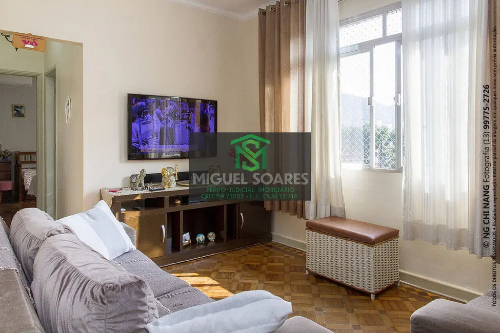 Foto 1 de Apartamento com 2 quartos à venda, 64m2 em Marapé, Santos - SP