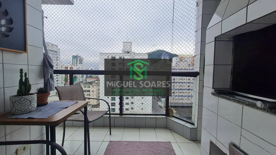 Foto 1 de Apartamento com 3 quartos à venda, 105m2 em Itararé, Sao Vicente - SP