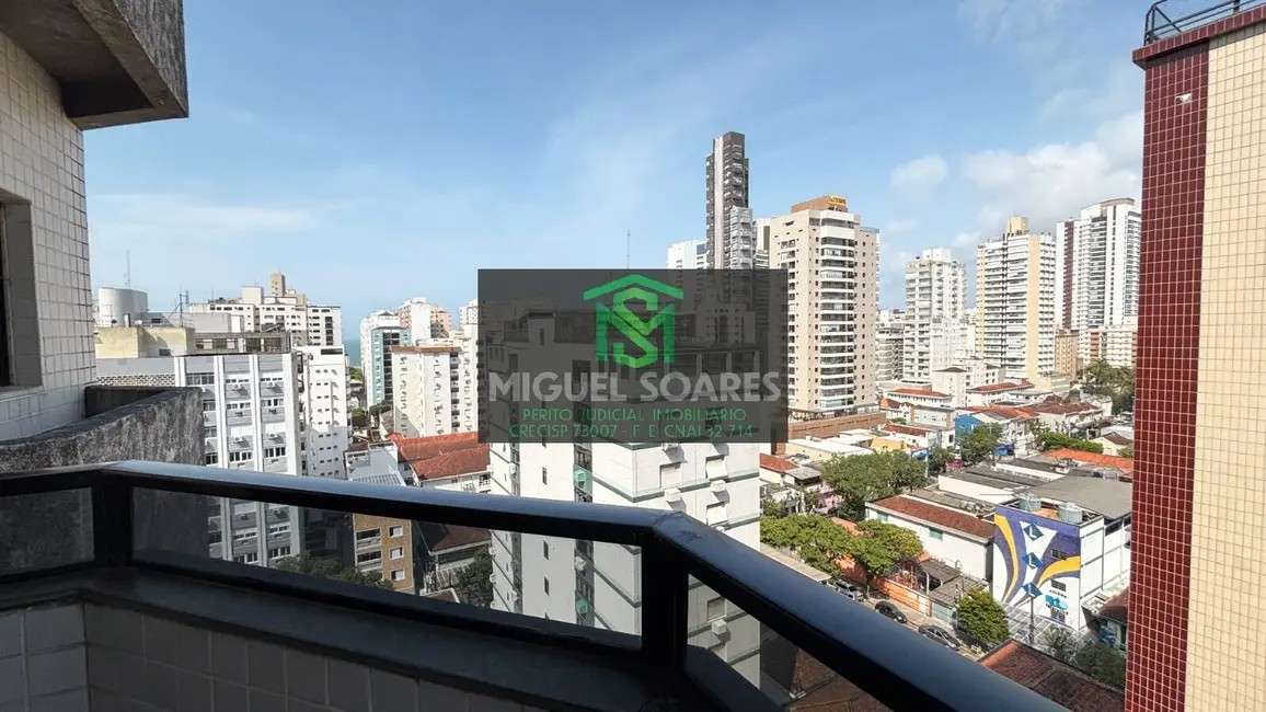 Foto 8 de Cobertura com 1 quarto à venda, 112m2 em Pompéia, Santos - SP