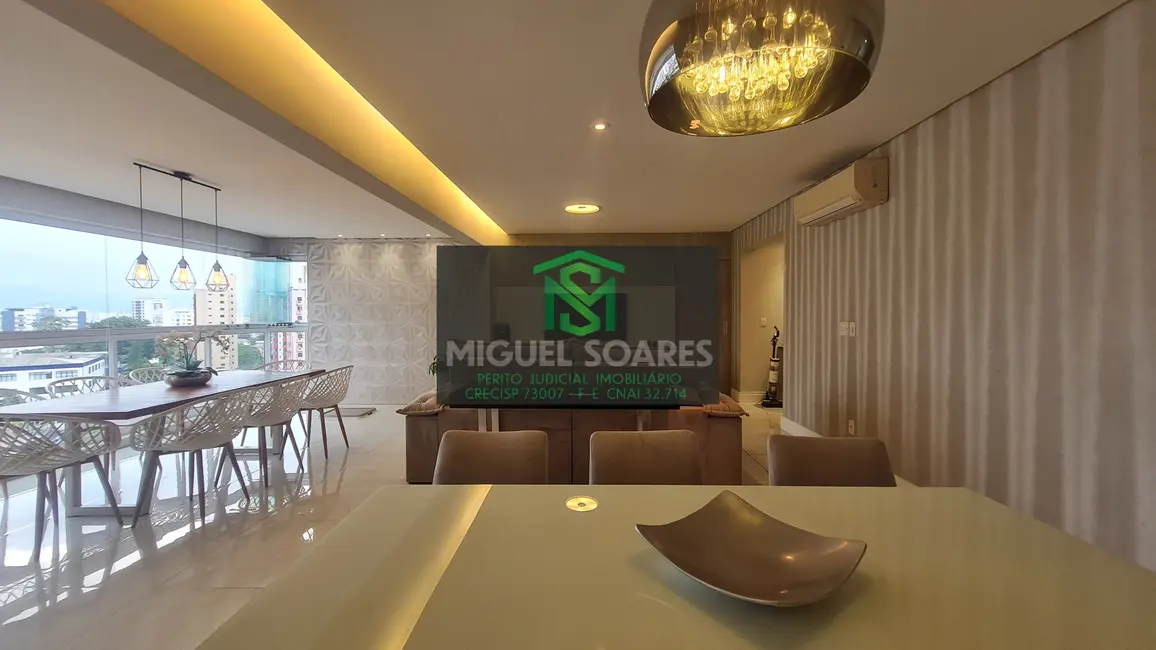 Foto 8 de Apartamento com 3 quartos à venda, 132m2 em Ponta da Praia, Santos - SP