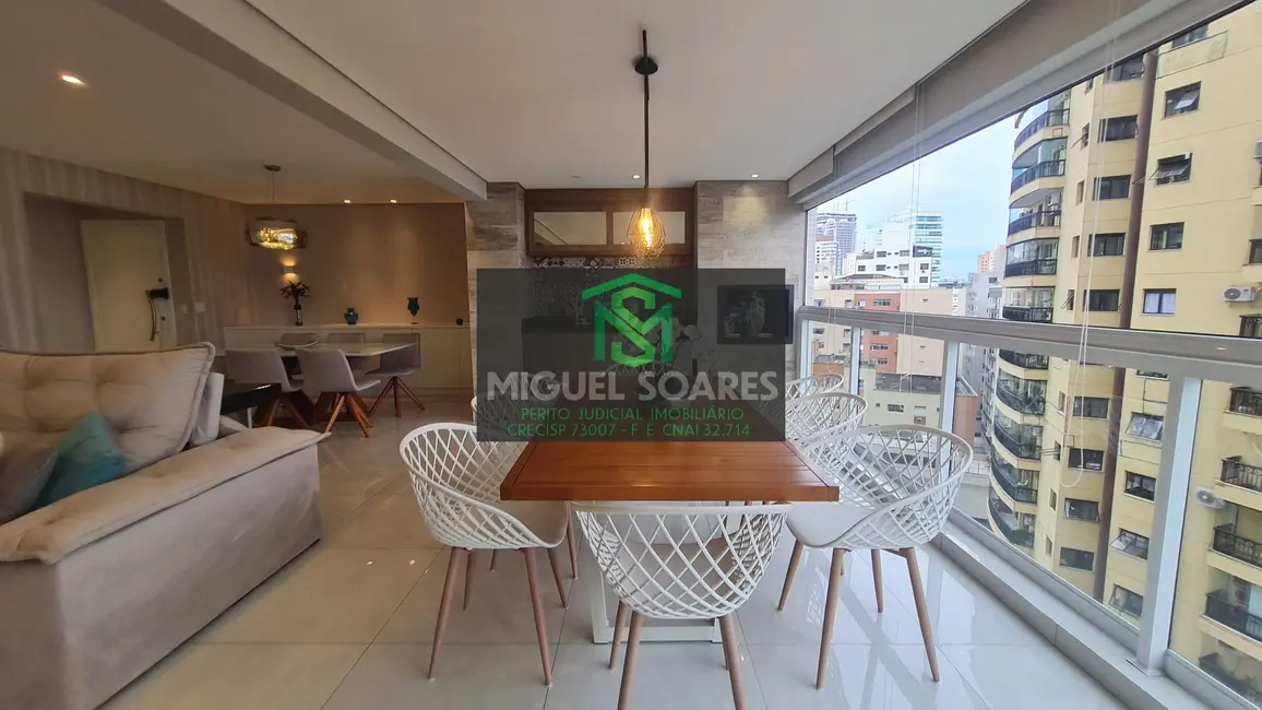 Foto 6 de Apartamento com 3 quartos à venda, 132m2 em Ponta da Praia, Santos - SP