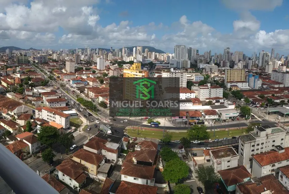 Foto 1 de Apartamento com 1 quarto para alugar, 47m2 em Encruzilhada, Santos - SP