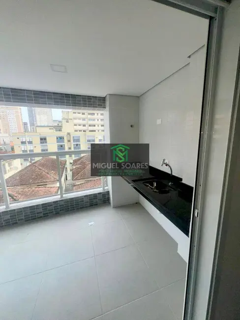 Foto 2 de Apartamento com 2 quartos à venda, 66m2 em Boqueirão, Santos - SP
