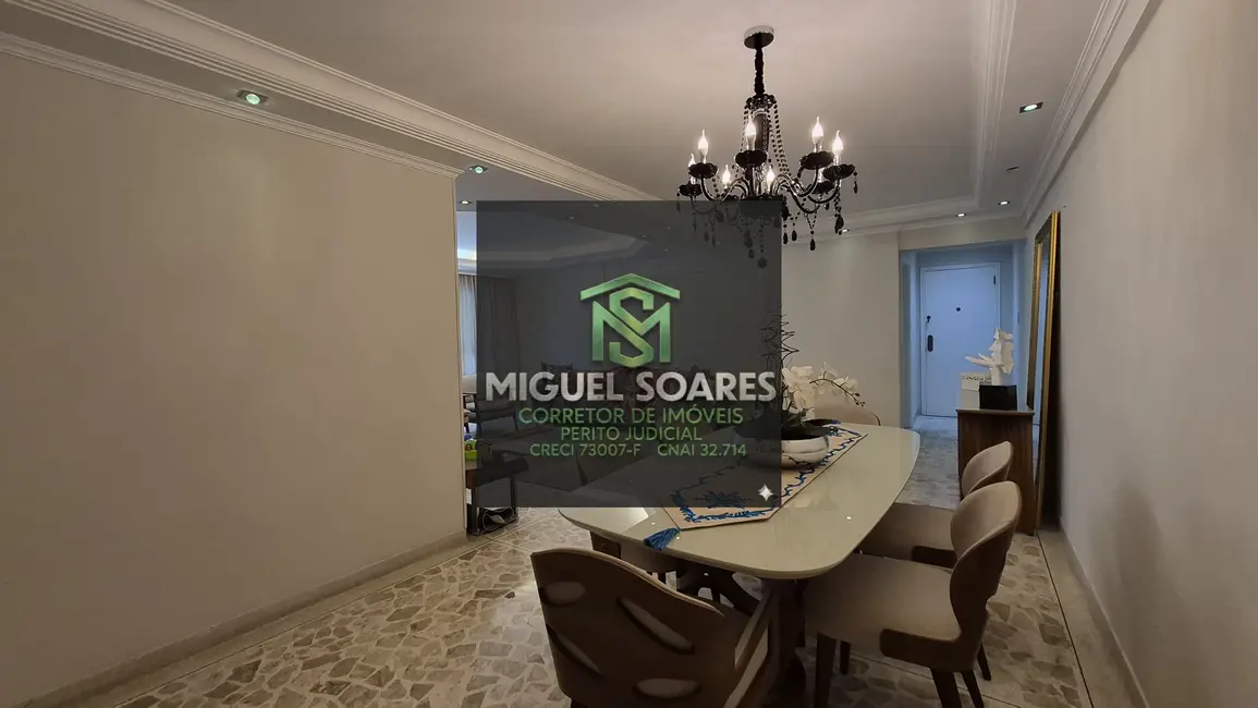 Foto 2 de Apartamento com 3 quartos à venda, 160m2 em Campo Grande, Santos - SP