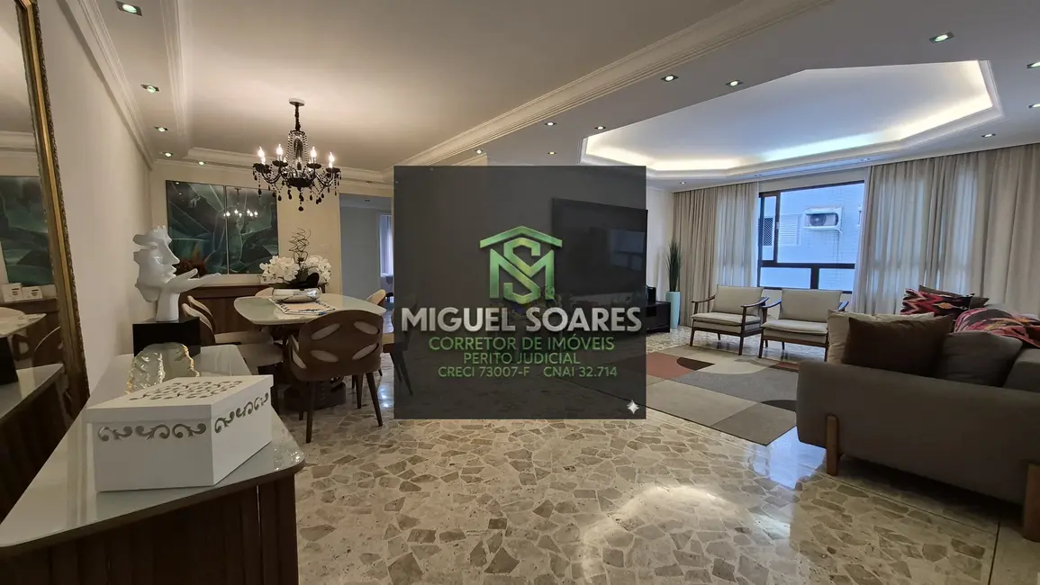 Foto 1 de Apartamento com 3 quartos à venda, 160m2 em Campo Grande, Santos - SP