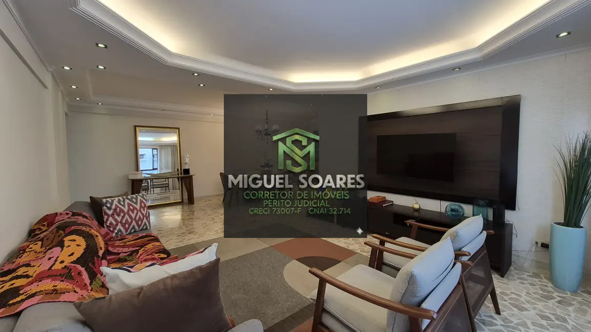 Foto 5 de Apartamento com 3 quartos à venda, 160m2 em Campo Grande, Santos - SP