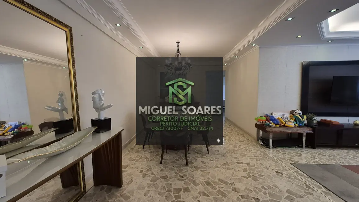 Foto 3 de Apartamento com 3 quartos à venda, 160m2 em Campo Grande, Santos - SP