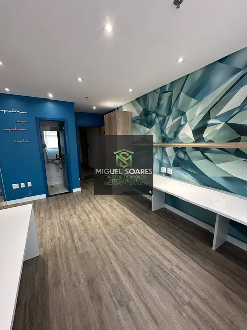 Foto 6 de Sala Comercial para alugar, 45m2 em Vila Mathias, Santos - SP