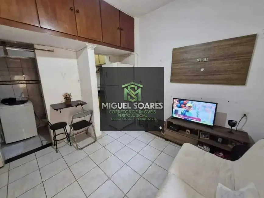 Foto 1 de Apartamento com 1 quarto à venda, 28m2 em Boqueirão, Santos - SP