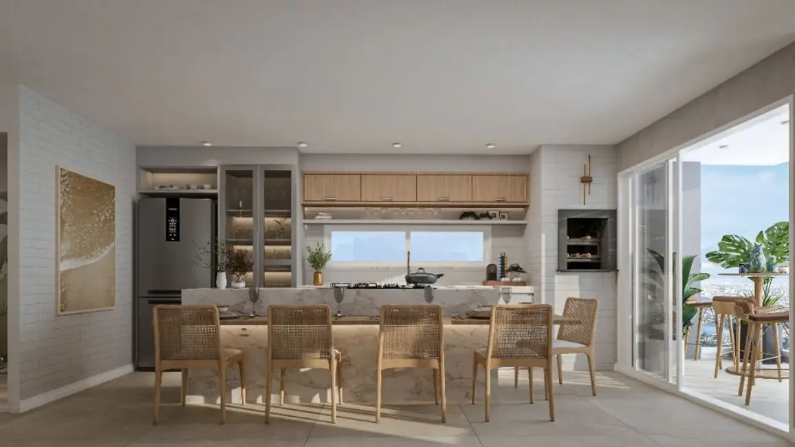 Apartamento com 3 quartos à venda, 107m2 em Centro, Navegantes - SC - imagem 6 Foto 6 de Apartamento com 3 quartos à venda, 107m2 em Centro, Navegantes - SC