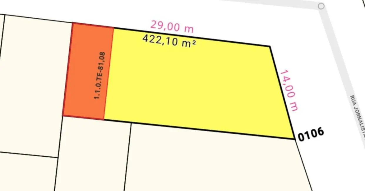 Foto 5 de Terreno / Lote à venda, 422m2 em Machados, Navegantes - SC