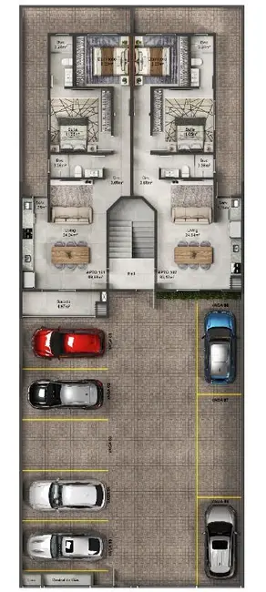 Foto 3 de Apartamento com 2 quartos à venda, 70m2 em Gravatá, Navegantes - SC