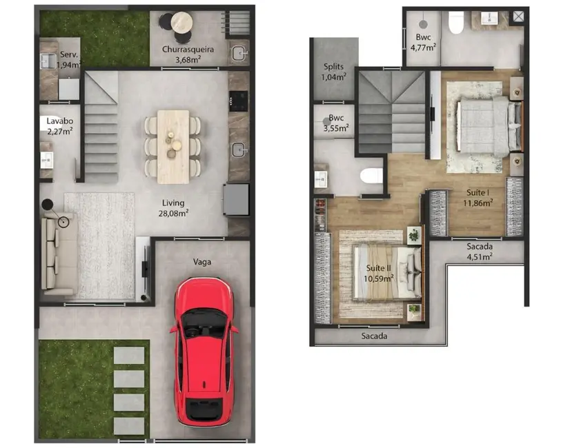 Casa com 2 quartos à venda, 120m2 em Centro, Navegantes - SC - imagem 8 Foto 8 de Casa com 2 quartos à venda, 120m2 em Centro, Navegantes - SC