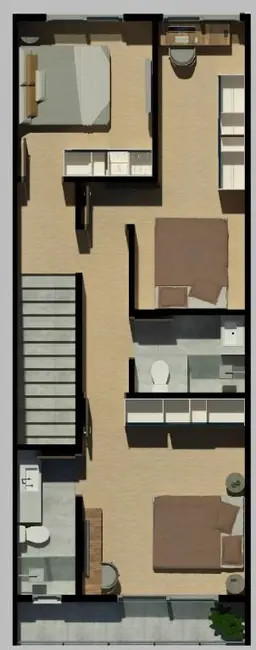 Foto 5 de Casa com 3 quartos à venda, 90m2 em Gravatá, Navegantes - SC