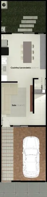 Foto 8 de Casa com 3 quartos à venda, 90m2 em Gravatá, Navegantes - SC