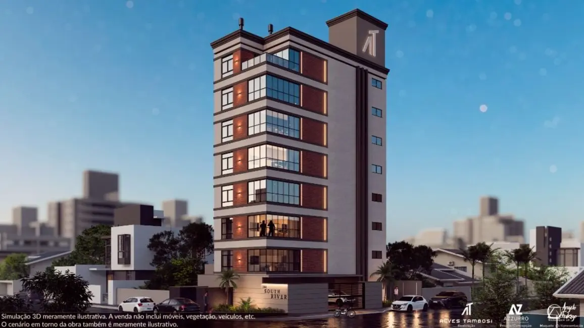 Foto 2 de Apartamento com 3 quartos à venda, 94m2 em Gravatá, Navegantes - SC