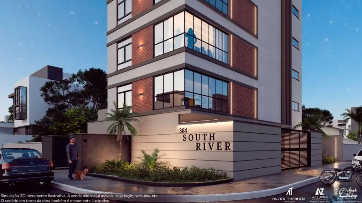 Foto 1 de Apartamento com 3 quartos à venda, 94m2 em Gravatá, Navegantes - SC