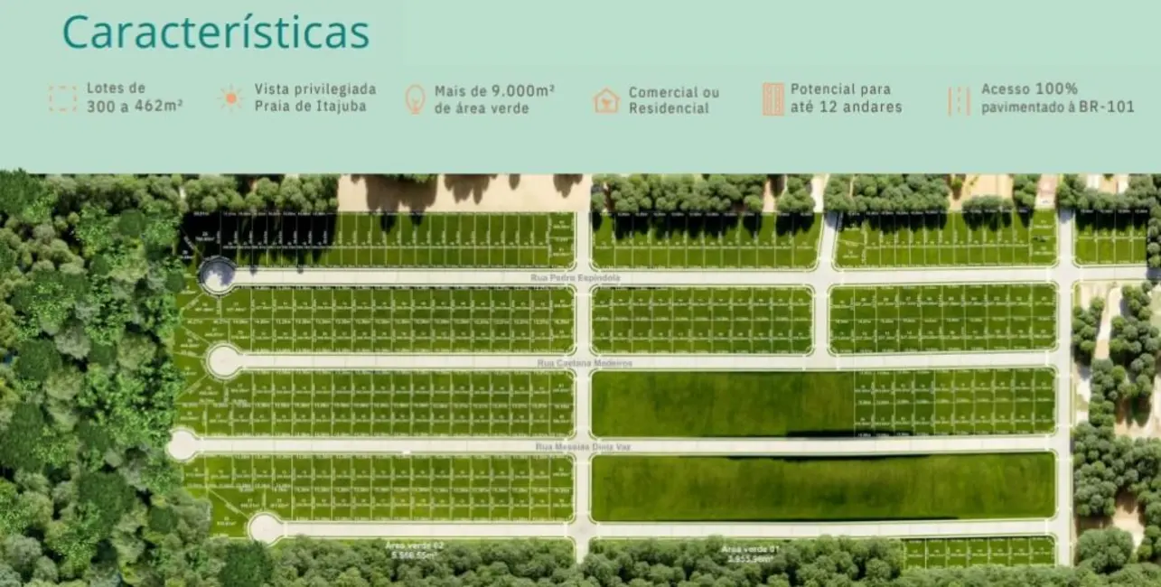 Terreno / Lote à venda, 303m2 em Barra Velha - SC - imagem 3 Foto 3 de Terreno / Lote à venda, 303m2 em Barra Velha - SC