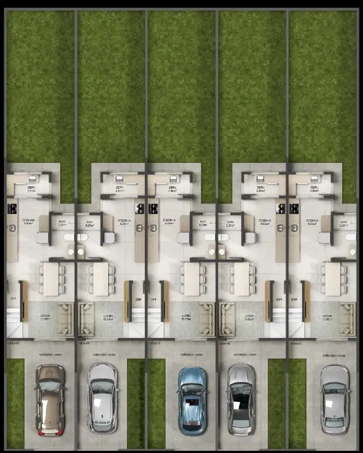 Foto 4 de Casa com 2 quartos à venda, 100m2 em São Paulo, Navegantes - SC