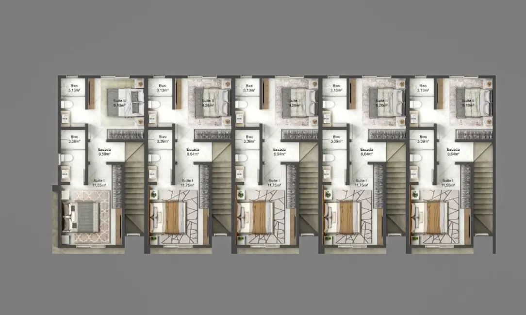 Foto 3 de Casa com 2 quartos à venda, 76m2 em Gravatá, Navegantes - SC